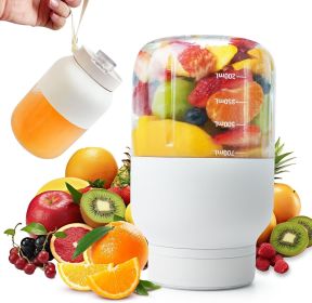 Portable blender, 700ml Mini Wireless personal cup, USB Rechargeable, Making Smoothies and Shakes, 18 Blades, Powerful Blending Effect